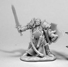 Jurden Half Orc Paladin (metal) (03722)